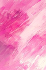  Flowing brushstrokes in a soft pink abstract composition