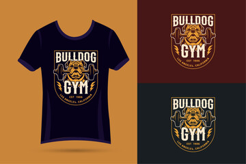 Wall Mural - Buil your body, fitness t shirt new design 