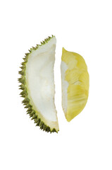 Wall Mural - durian isolated on transparent.