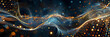 © Prasanth - Digital backdround ideal for technological operations, neural networks, AI, data transmission and encryption, digital archives, audio and visual representations, scientific research