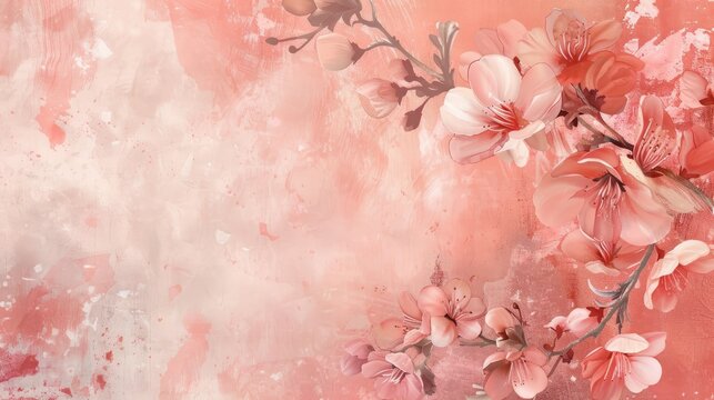 A muted coral backdrop, with a hint of sophistication, ideal for your text overlays.