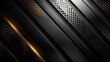 © elita888.element - Dark black abstract metal background with light, with copy space for text, luxury abstract pattern design, prints, covers, banners and invitations