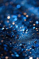 Wall Mural - abstract background with bokeh lights
