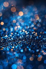 Wall Mural - abstract background with bokeh lights
