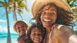 © Ube - Happy family on a tropical vacation