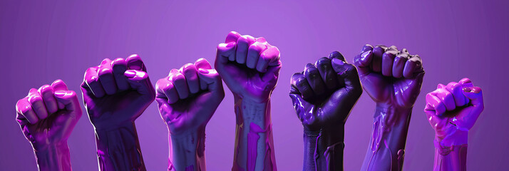 Equality (Purple): Represents the pursuit of equality and social justice that motivates many revolutionary movements