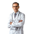 © Irfan - Confident male Medical Professional on isolated transparent background