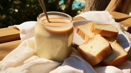 Canvas Print - coffee and cake