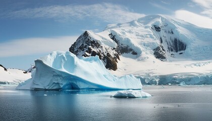 Wall Mural - iceberg in jokulsarlon lagoon