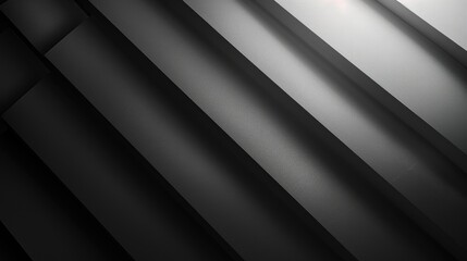 Poster - Gradient of jet black shades, ideal for adding a bold and powerful presence to visuals.