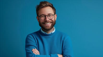 Poster - The smiling bearded man