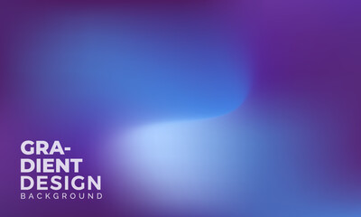 Poster - abstract modern gradient blue and purple blurred in mesh background