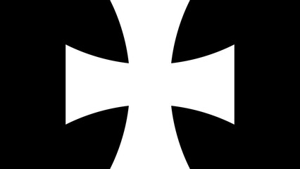 Wall Mural - The symbol of the Templars