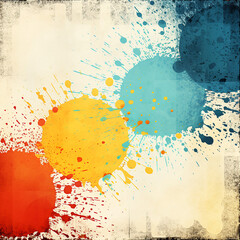 Wall Mural - abstract watercolor background