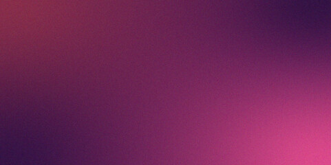 Aufkleber - Abstract magenta gradient background with grainy noise texture. Vibrant Magenta pink glowing color grainy poster design. Textured with rough grain, noise, and bright spots.	

