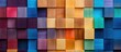 © PNG City - Header image or cover image for something creative or diverse. A Spectrum of multi-colored wooden blocks aligned