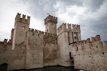 Sticker - Scaligero Castle. Sirmione