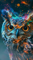 Poster - Abstract animal Owl 