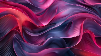 Wall Mural - Abstract gradient background with swirling patterns of red and purple color