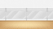 © vipman4 - Empty wooden modern balcony or terrace isolated on transparent background.