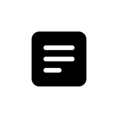Aufkleber - list icon symbol , file document icon. list note icons - paper report icon. web vector icon