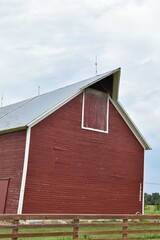 Canvas Print - Red Barn