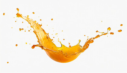 orange juice splash