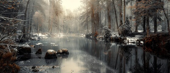 Wall Mural - Landscape photography, surrealism photography.