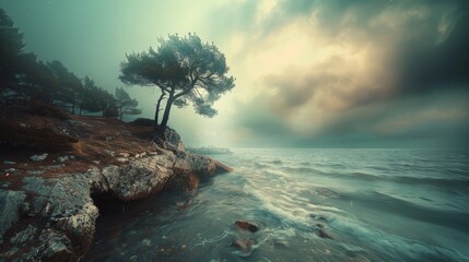 Wall Mural - Landscape photography, surrealism photography.