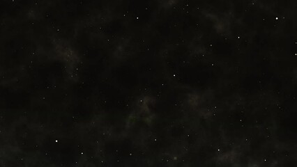 black galaxy particles background animation, seamless loop. 4k video
