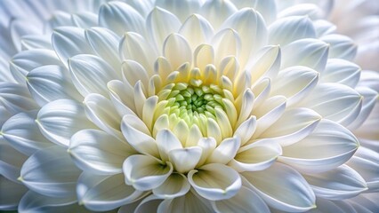 Poster -  This is a photo of a white dahlia flower.