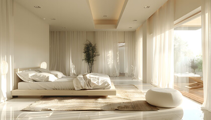 Wall Mural - Interior of a bedroom