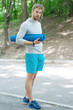 © be free - Fitness and sport. Yoga mat for training. Man in sportswear with fitness mat outdoor. Fit your body. Yoga and Pilates. Sport man ready for workout. Healthy lifestyle. Workout regimen