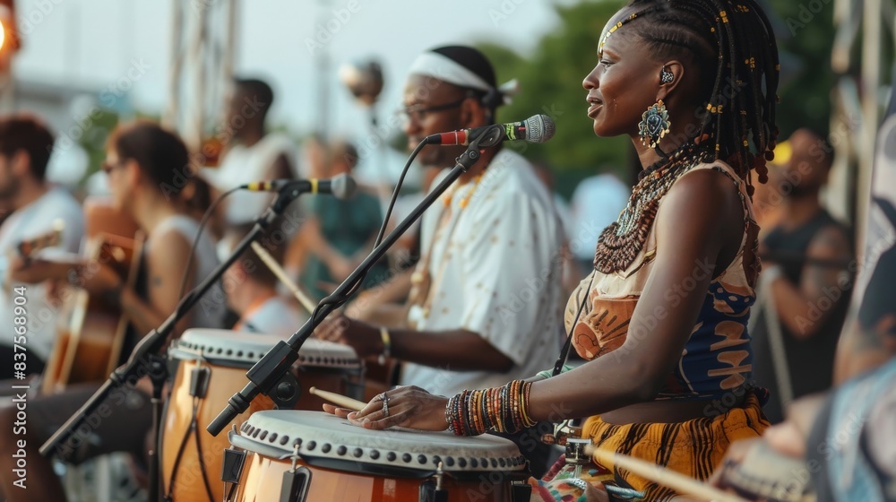A multicultural music festival featuring artists from different ...