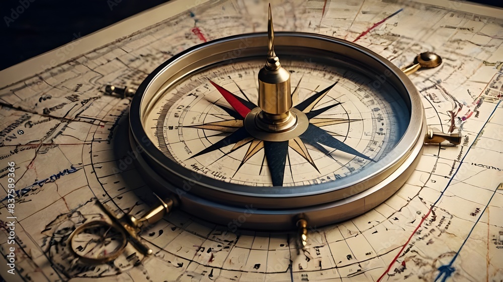Compqass The digital compass: A business's strategic explorer, Financial stock ...