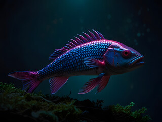 fish on reef, fish in the water, fish, fish on blue background, fish in aquarium, fish in Water aquarium