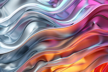 Beautiful texture surface neon wave, design natural abstract background