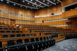 © Shooting Star Std - Professional Photography of the corporate auditorium or conference hall, where large-scale meetings and prese, Generative AI