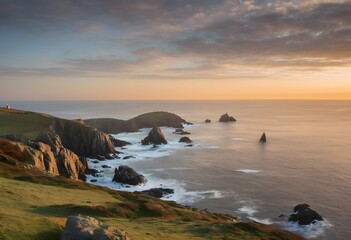 Wall Mural - A view of the coast at Lands End