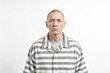 © Rysak - Serious Prisoner in Striped Uniform
