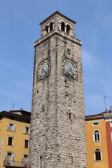 Sticker - Schöner Frühsommertag in Riva del Garda am Gardasee	