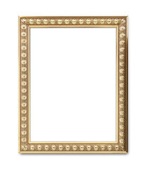 Wall Mural - Gold picture frame transparent png