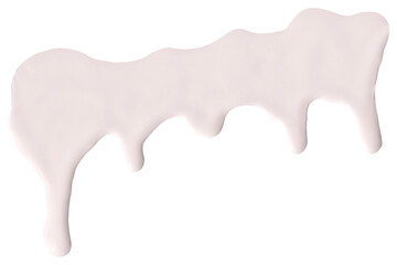 Wall Mural - Png dull pastel pink acrylic element