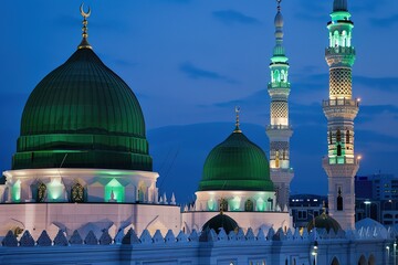 Kaaba in Masjid Al Haram in Mecca Saudi Arabia, The Kaaba, the holiest site in Islam, in Mecca, Saudi Arabia - the spiritual center for Muslims worldwide. Generative AI