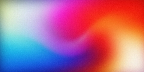 Wall Mural - a vibrant abstract gradient featuring a stunning mix of red, blue, purple, and orange hues. this dyn