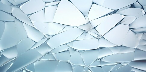 Wall Mural - glass texture in the form of ice cubes