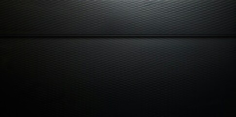 carbon fiber texture of a car's interior featuring a black wall and a black line