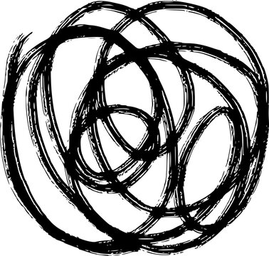 Scribble line,Marker pen underline and strike through strokes, Scribble Design Elements .
