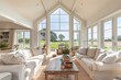 © Sopacha - Bright and airy space with wide windows providing tranquil views, sunlit and peaceful