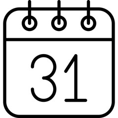 Poster - Daily Calendar Icon